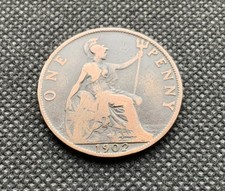 1902 Penny Low Tide Coin -