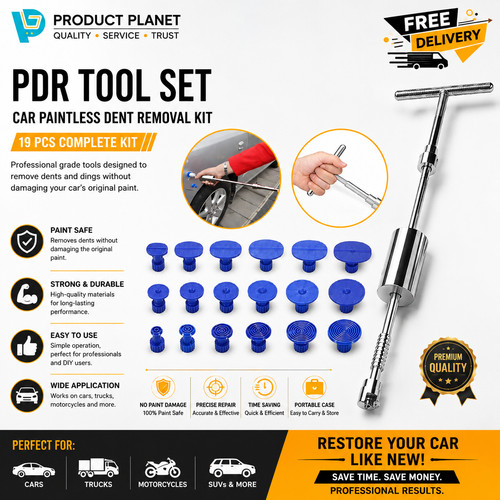 19pcs car paintless dent - car,