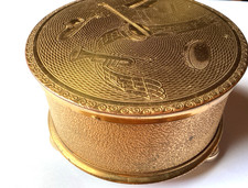 Vintage Musical Compact Powder