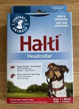Halti Headcollar Black - Size 1 - DOG COLLAR