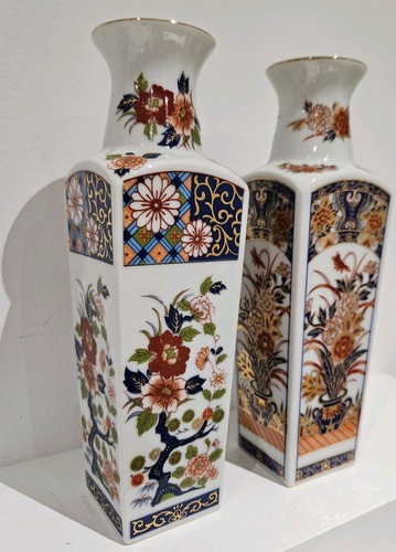 Vintage oriental vases - vintage,