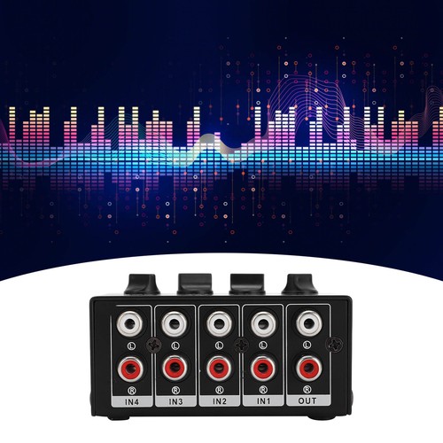 Stereo mixer passive channel - stereo, 4