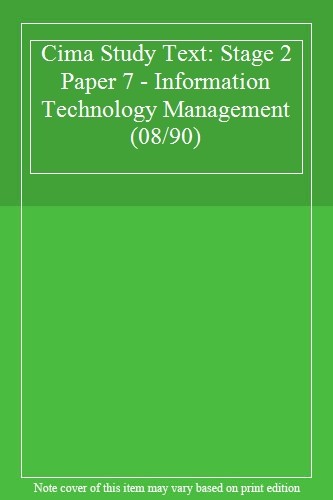 Cima study text stage - cima,