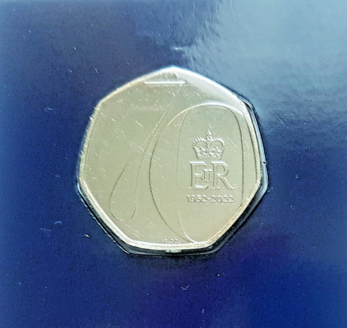 2022 50p queen elizabeth - uk,