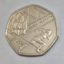 Commonwealth Games Glasgow 50p