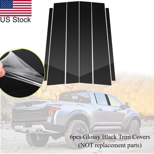 6pcs glossy black - 6pcs,