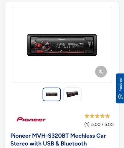 Pioneer mvh s420bt - pioneer, 1-din