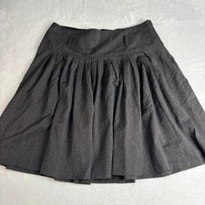 Zara dark grey pleated mini - dark,