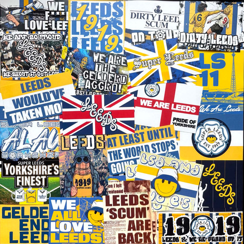 100 leeds united - united, stickers