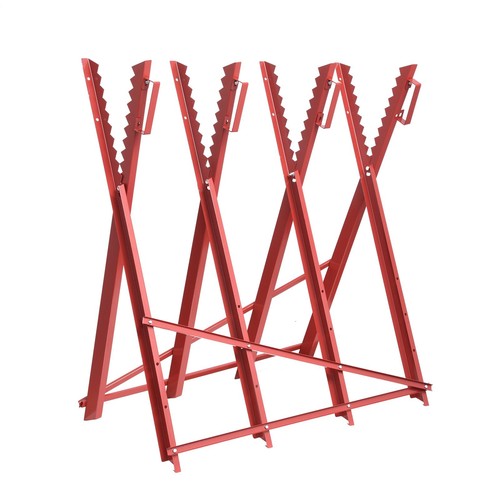 Portable log horse holder - portable,