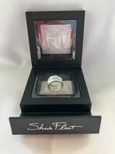SHEILA FLEET BLUE TONES RIVER RIPPLES RING (SIZE N+) ORIGINAL BOX
