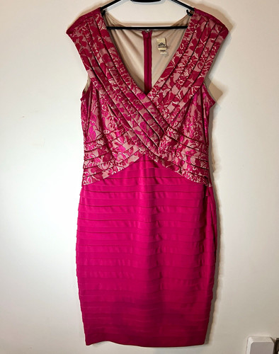 Sangria pink floral - pink, lace