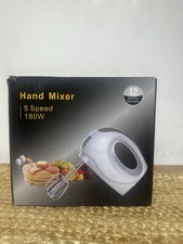 7 Speed Electric Hand Held Mixer Electronic Handheld Whisk Food Blender Egg Cake