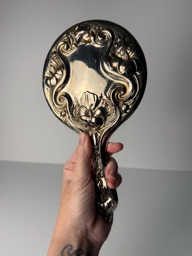 Vintage ornate silver plated - ornate,