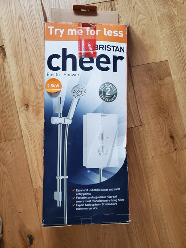 Bristan cheer 5kw white - bristan,