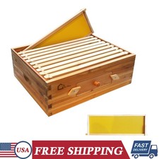 Wooden Honey Bee Hive Box