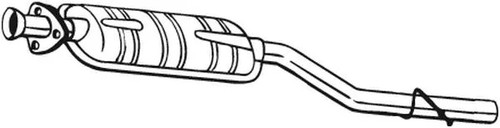 Centre muffler fits - muffler,