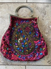 Stunning Vintage Butler And Wilson Sparkly Evening Bag , Perfect Con , Art Deco