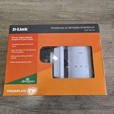 D Link D-link Powerline Homeplug AV Network Starter Kit DHP-307AV Complete 