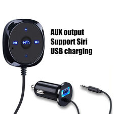 Car AUX Bluetooth Receiver Handsfree Kit 3.5mm Transmitter/MP3 Player/USB Charge