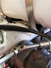 Lambretta Stainless Steel Petrol Tap Mod (no more split pins) UV joint,,