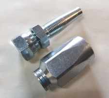 Reusable Hydraulic Fitting, Insert Female Bsp Re End Set R2T, 2SN 2 Wire Hose.