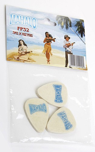 Mahalo felt ukulele plectrum - felt,