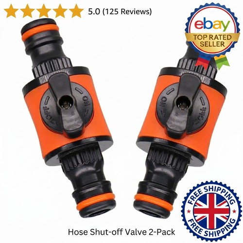 Garden hose shut - off, valve
