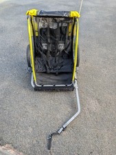 Halfords Double Bike Trailer Child Bicycle Carrier