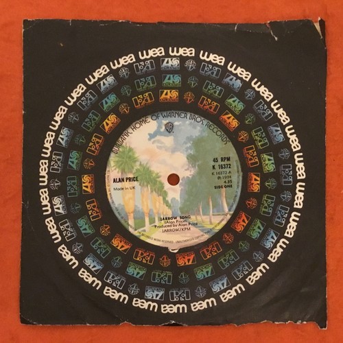 Alan price jarrow song - alan, song-