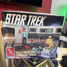 VINTAGE AMT ERTL STAR TREK TOS ENTERPRISE COMMAND BRIDGE MODEL KIT 