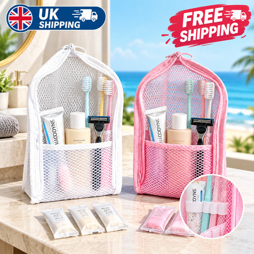 Standing toiletry bag travel - standing,