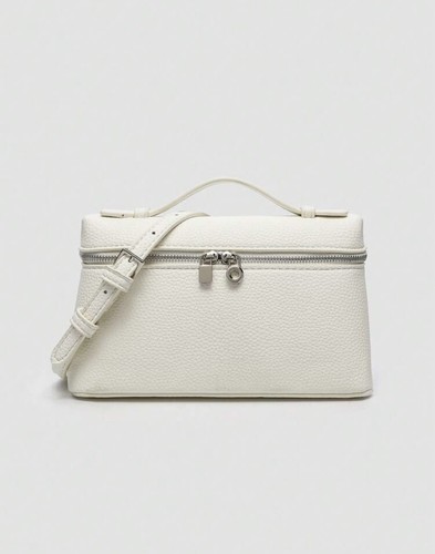 Leather texture crossbody - texture,
