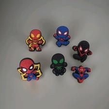 Spiderman croc style charms kids boys gift