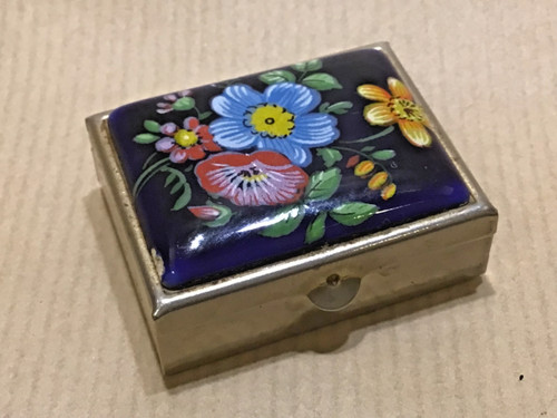 Vintage enamel pottery - enamel, or