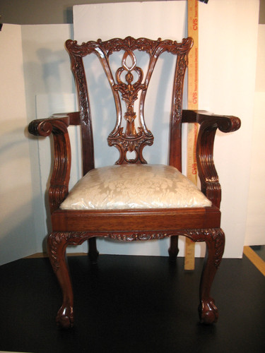 Carved wood chippendale - wood,