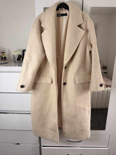 Zara cream textured boucle - cream,