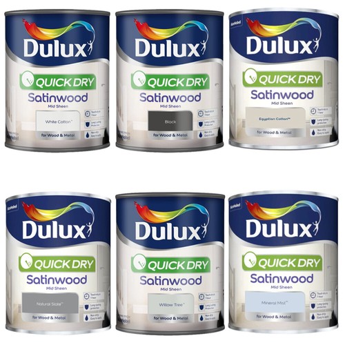 Dulux quick drying satinwood - quick,