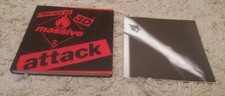 3D & THE ART OF MASSIVE ATTACK ROBERT DEL NAJA BANKSY TRICKY GOLDIE 2 BOOKS BOOK