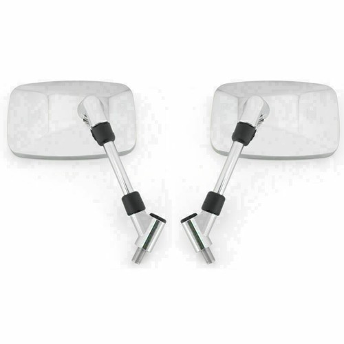 Rectangular rear view mirrors - rear,
