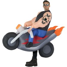 Inflatable Hell`s Angel Ride