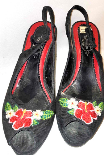 Lulu guinness black floral - lulu,