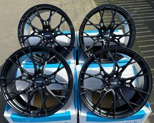 20" Black X Lite Alloy Wheels Fs Vw T5 T6 T28 T30 T32 Van Camper Mini Bus Crew