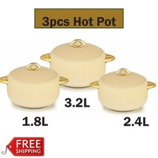 3pc Plastic Hot Pot Thermal