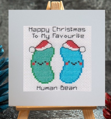 Christmas card cross stitch - christmas,