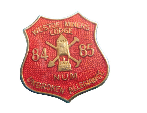 Westoe miners lodge colliery - miners,