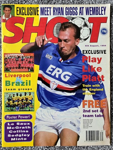 Vintage shoot football - shoot,