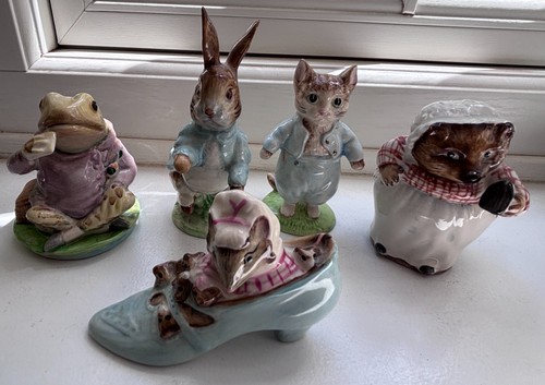 Set beswick beatrix - of, 5