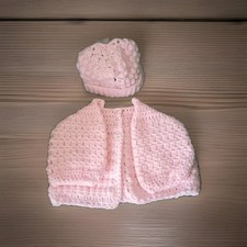 Hand Crochet Baby Matinee Coat