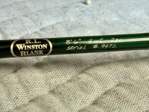 Rare winston 6 4wt - rare, r.l.